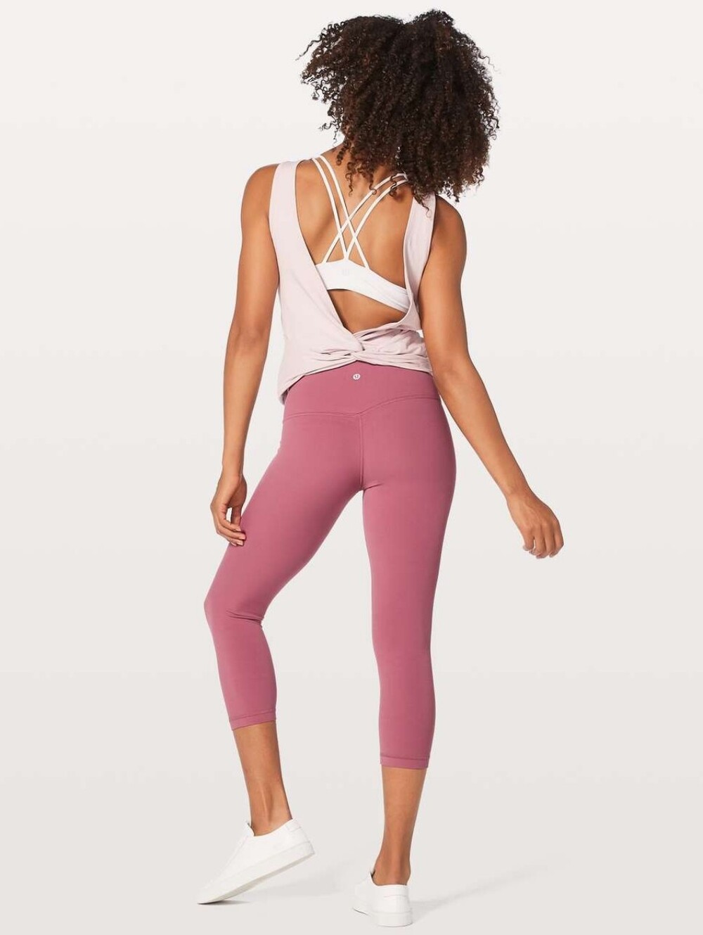 Lululemon Align Crop *21" in So Merlot